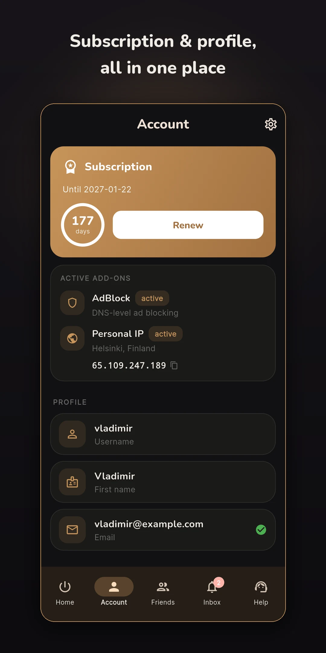 Hlebushek Connect screenshot